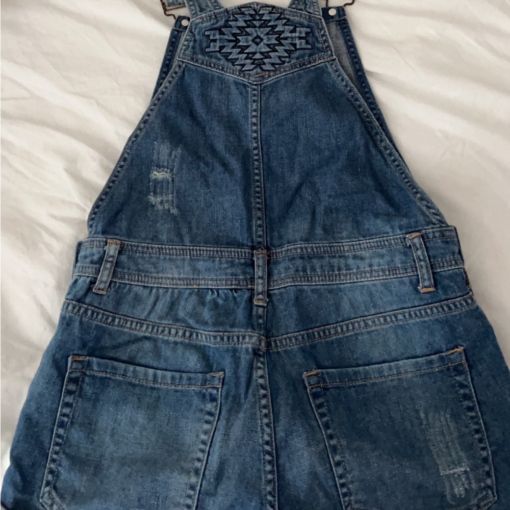 Forever21 Aztec Overalls